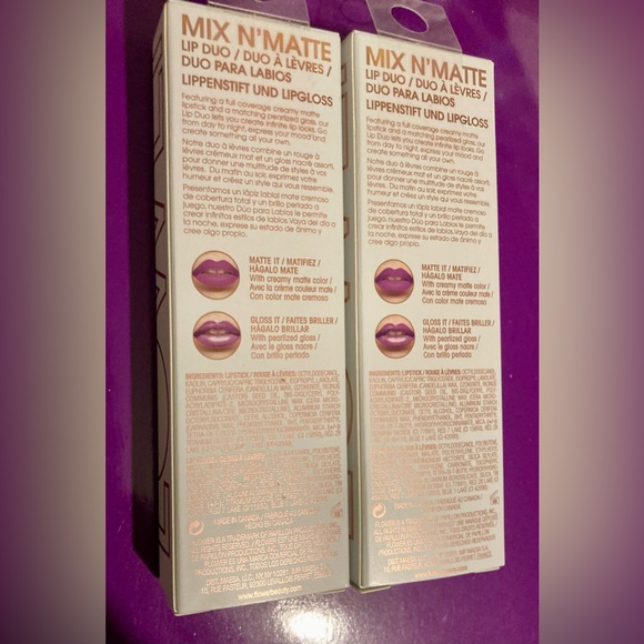 Flower MIX N'MATTE LIP DUO x2 - Picture 4 of 6